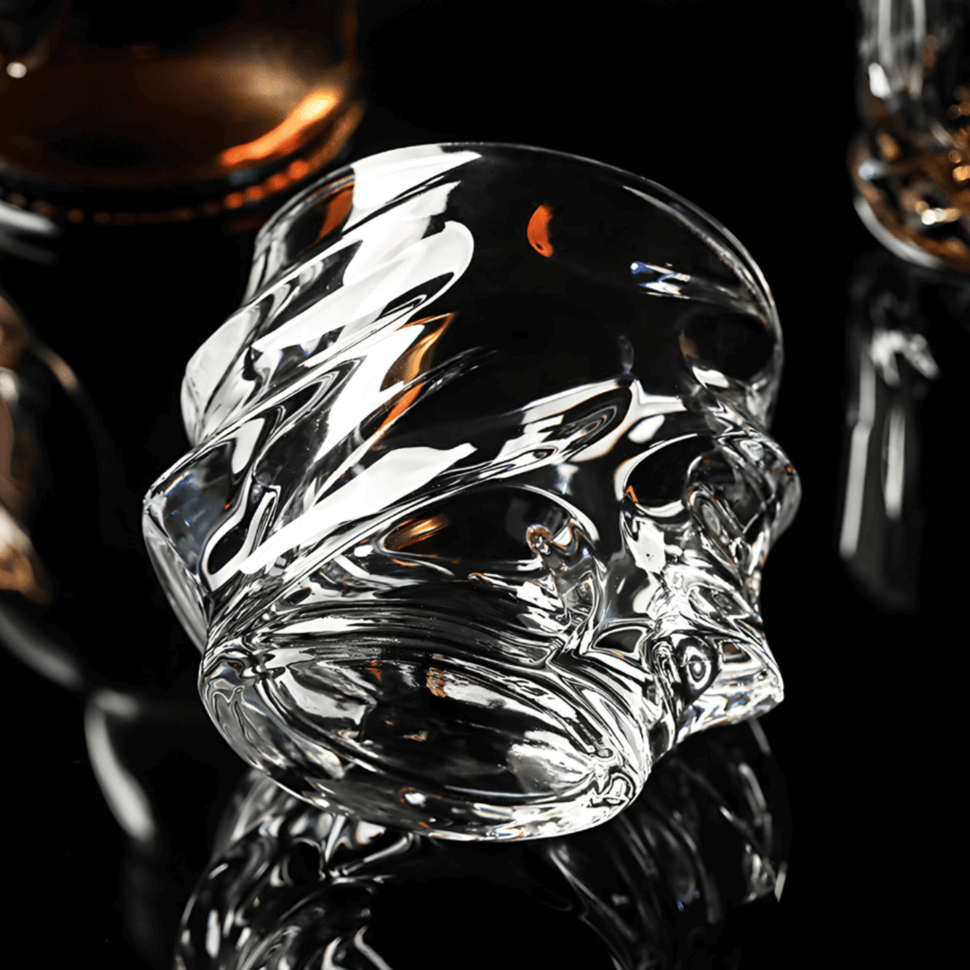 Obsidian Edge Crystal Whisky Glass