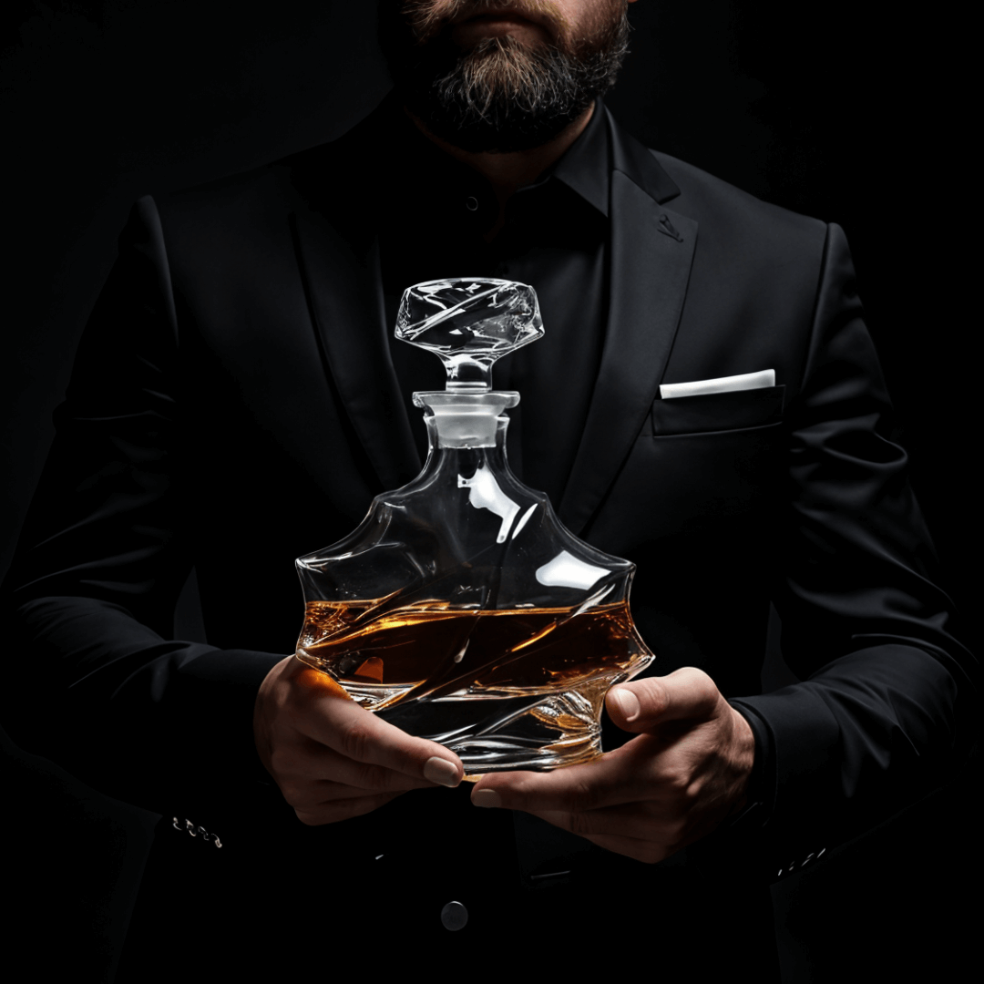 Obsidian Edge Whisky Decanter