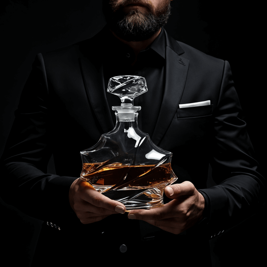 Obsidian Edge Whisky Decanter