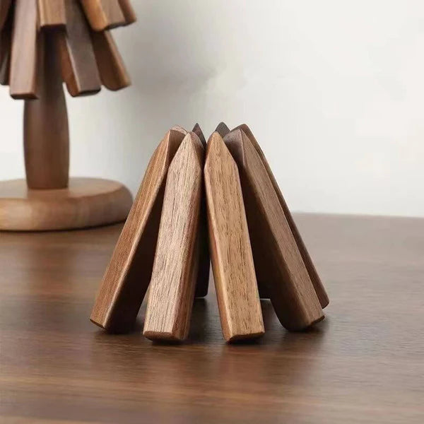 Walnut tree table mat