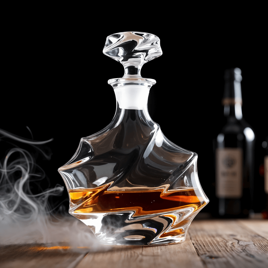 Obsidian Edge Whisky Decanter