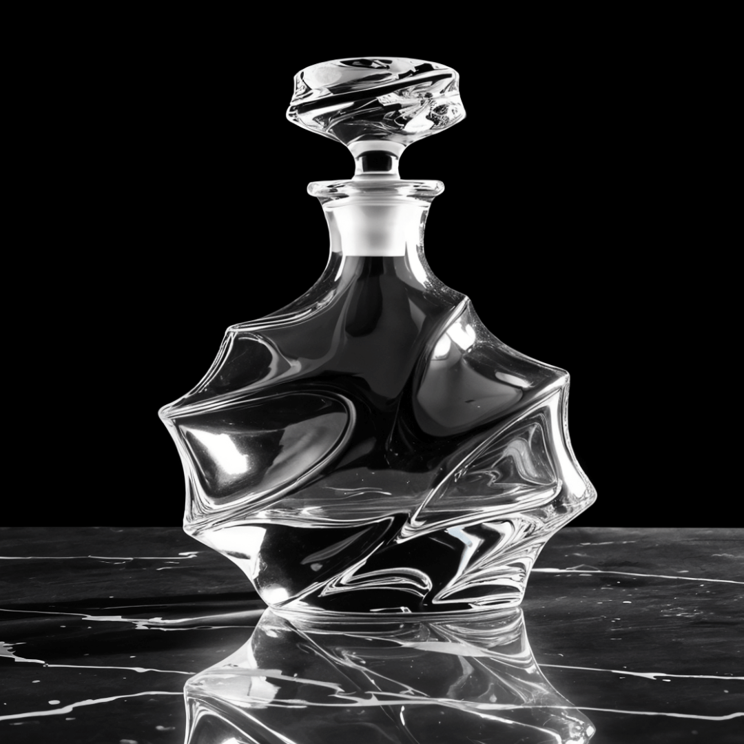 Obsidian Edge Whisky Decanter
