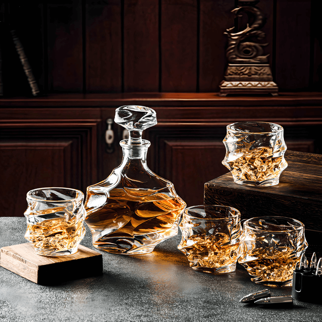 Obsidian Edge Whisky Decanter