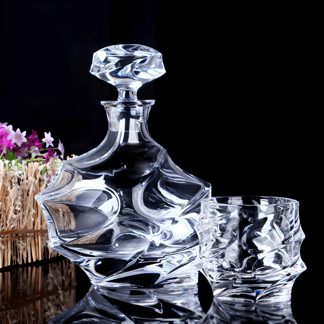 Obsidian Edge Whisky Decanter