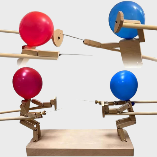 Handmade Fighter Puppets