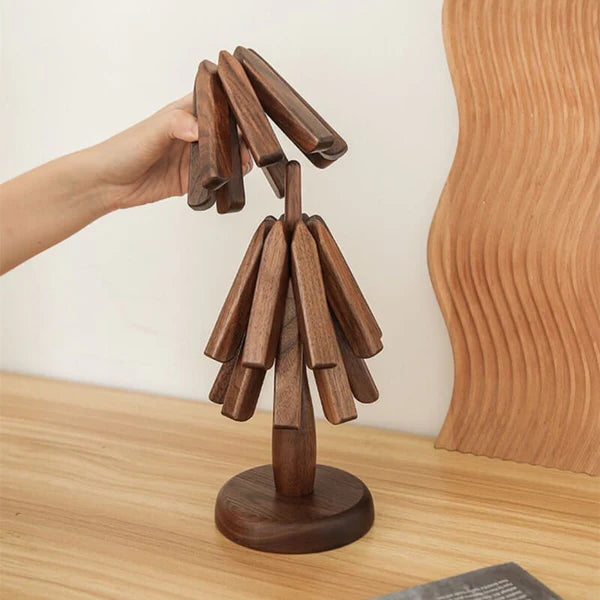 Walnut tree table mat